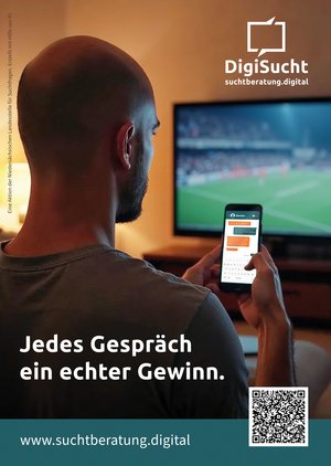 Am 12. September findet der Aktionstag Glücksspielsucht statt. Das Land Niedersachsen startet das digitale Beratungsangebot „DigiSucht“ – Jedes Gespräch ein echter Gewinn.