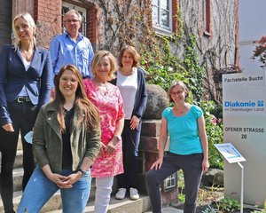 Das Team der Fachstelle Sucht in Oldenburg lädt zum Open House ein. Foto: Kerstin Kempermann