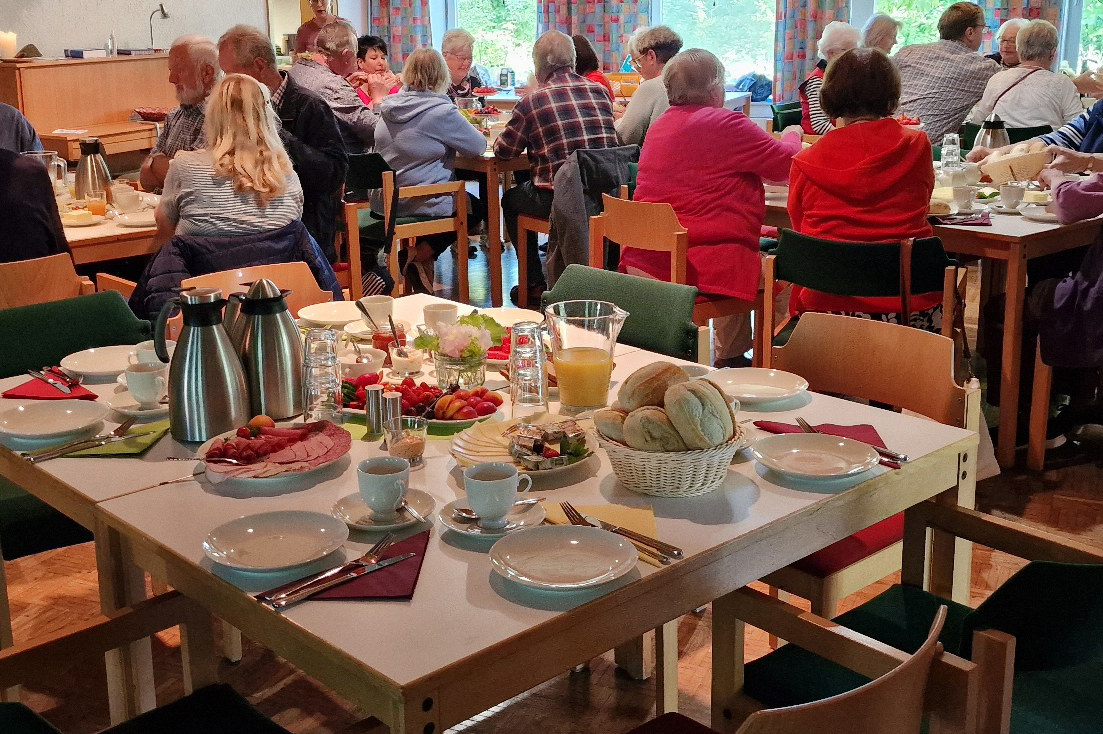 Sehr gut angenommen wurde auch das Projekt „Frühstück“ der Kirchengemeinde Seefeld. Foto: Kerstin Seeland