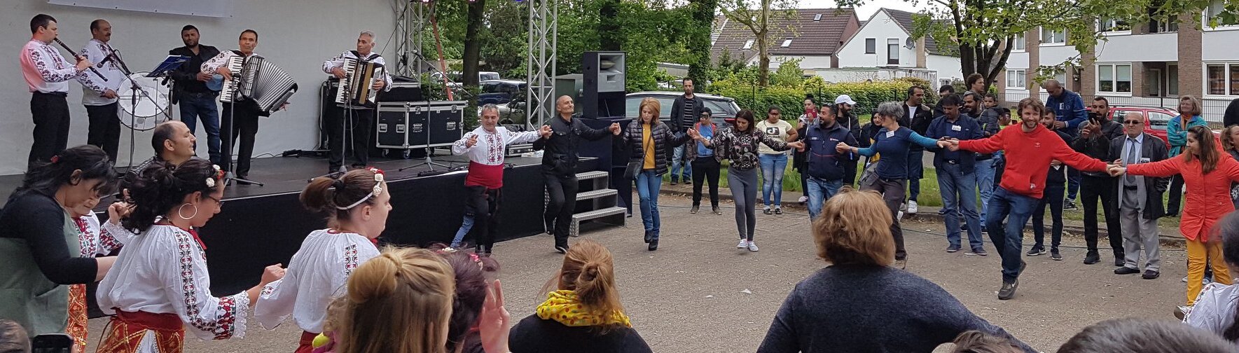 Beim Wolleparkfest wird den Besuchern zum Abschluss der Ferien viel geboten. (Das Bild entstand beim Wolleparkfest 2019). Foto: Maike Schröder/ Diakonisches Werk Delmenhorst/Oldenburg-Land e.V